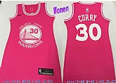 Women Warriors 30 Stephen Curry Pink Nike Swingman Jersey